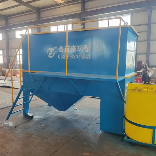 Sewage Treatment Equipment Inclined Pipe Sedimentation Tank for Electroplating Wastewater or Printing and Dyeing Wastewater